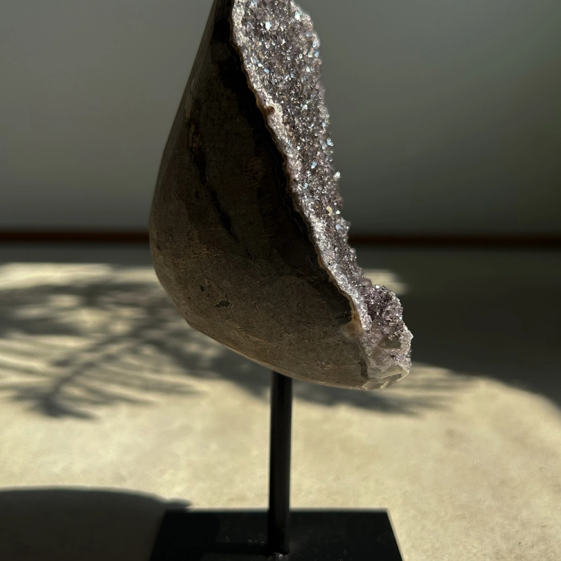 geode di Ametista Nera